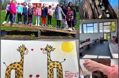 Collage Osterferienprogramm