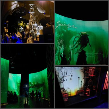 Collage Harry Potter Ausstellung Köln