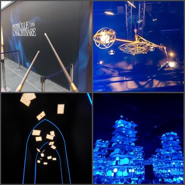 Collage Harry Potter Ausstellung Köln
